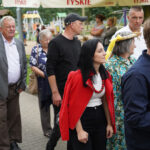 Dożynki Gminne Tymień 2025: Uczestnicy uroczystej procesji.