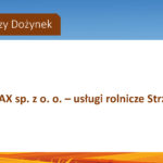 Rolmax sp. z oo - sponsor Dożynek Gminnych 2025, usługi rolnicze Strzepowo