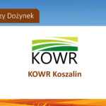 KOWR Koszalin sponsorem Dożynek Gminnych 2025. Logo i tekst.