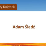 Sponsor Adam Śledź podziękował podczas Dożynek Gminnych 2025.
