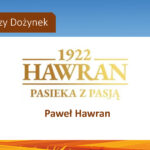 Hawran 1922 Pasieka z Pasją logo sponsora dla Dożynki Gminne 2025