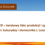 Sponsorzy Dożynki Gminne 2025: Pioneer, J. Leszczyński