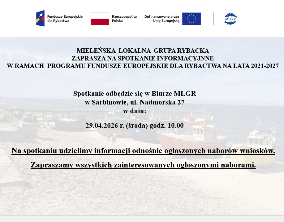 Spotkanie informacyjne - 29.04.2026