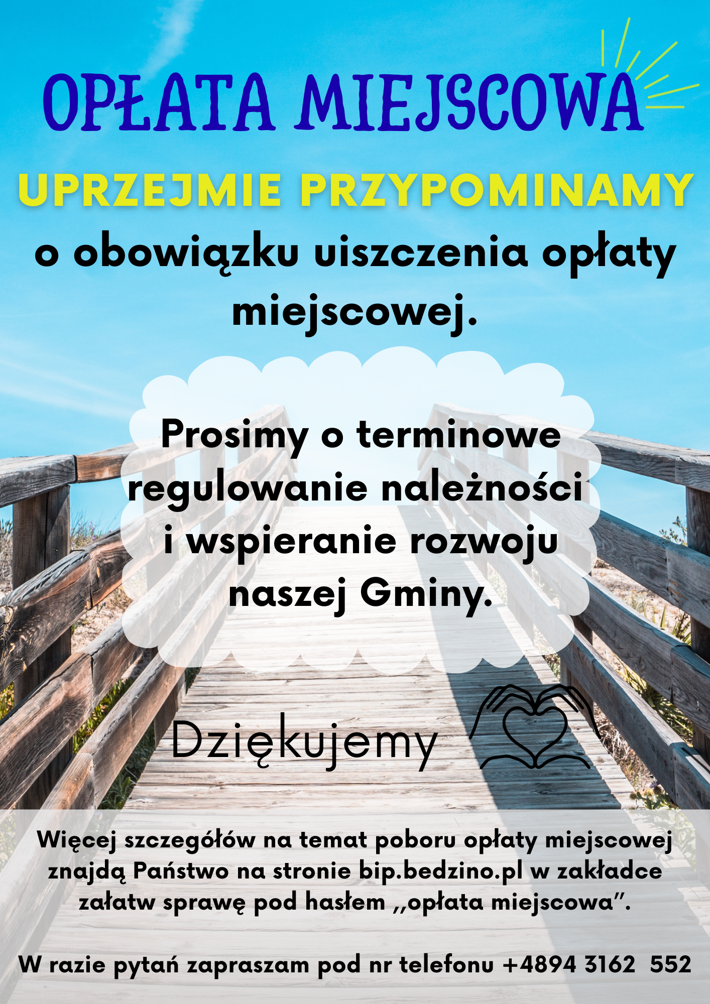 informacja opłata miejscowa